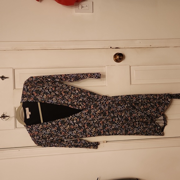 Loft XS Wrap Dress - Picture 1 of 8